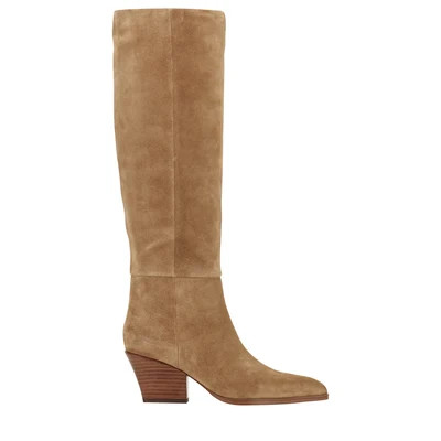 Marc Fisher Footwear Tarrie Block Heel Leather Boot - Tarrie Block Heel Leather Boot | Shop.app