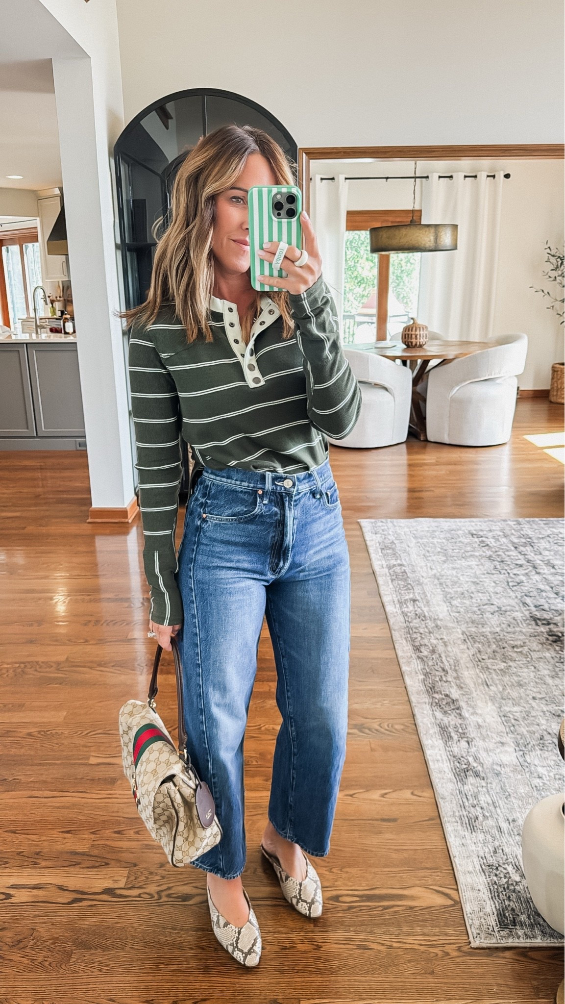 Don’t miss this CUTE everyday henley top!! 
Sized up to small
Jeans tts, 25 regular 
Medium size in bag

#LTKgrwm #LTKmomlife #LTKSeasonal