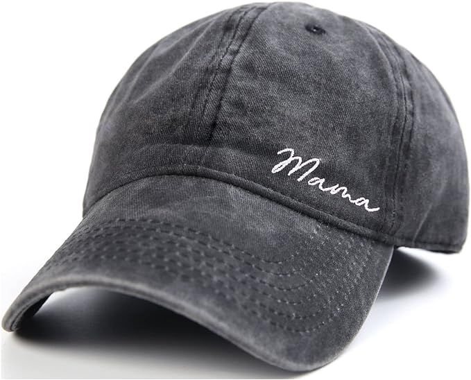 Lichfamy Black or Pink Mama Hat for Women, Fun Dad Hat, Cool Mom Hats, Gift for Mom Baseball Caps | Amazon (US)