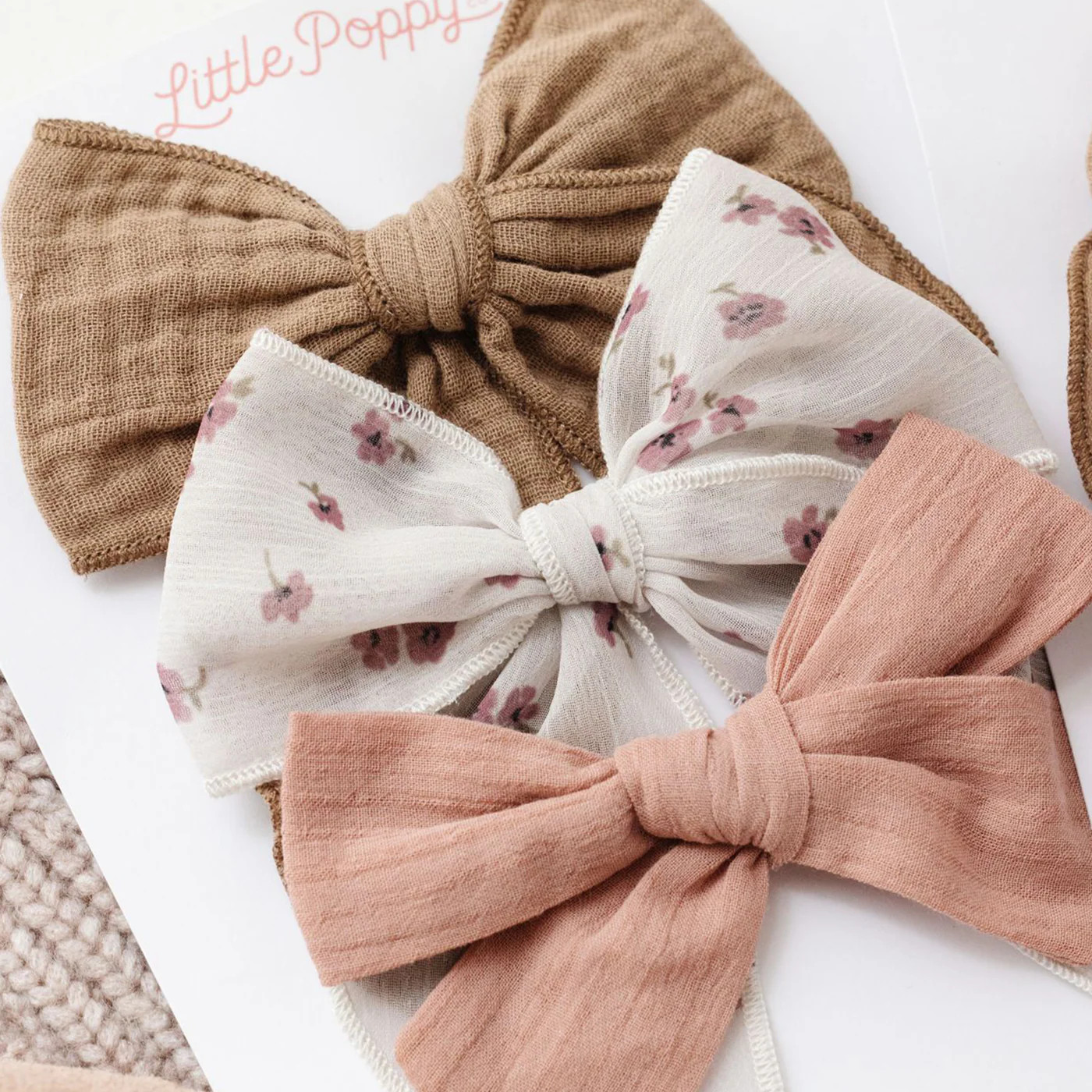 2023 August Bows | Little Poppy Co