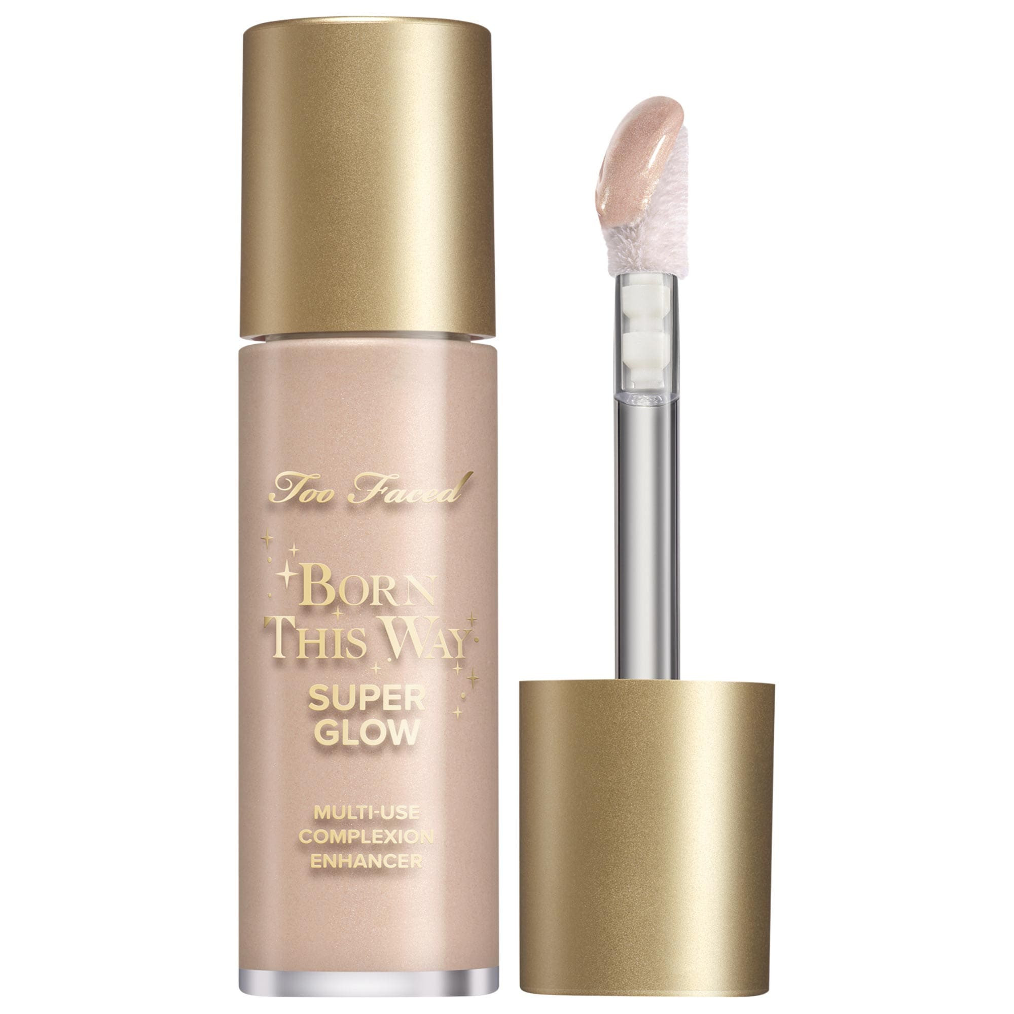Too Faced Born This Way Super Glow Multi-Use Highlighting Skin Enhancer Polished Petal 1 oz/30 mL | Sephora (US)