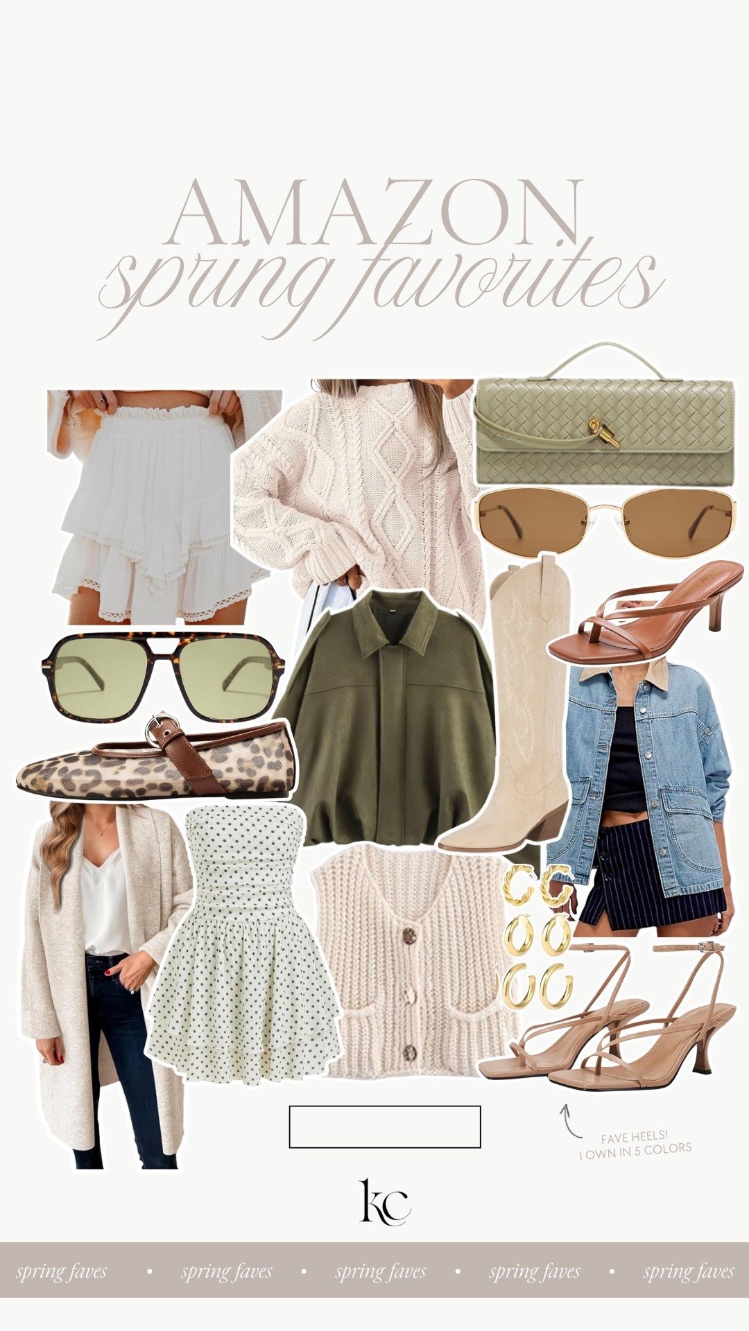 Amazon spring favorites 🤍☁️💐


Amazon fashion 
Amazon style
Spring style
Spring outfits 
Affordable outfits 
Affordable style
Amazon accessories 

#LTKSaleAlert #LTKPetite #LTKSeasonal
