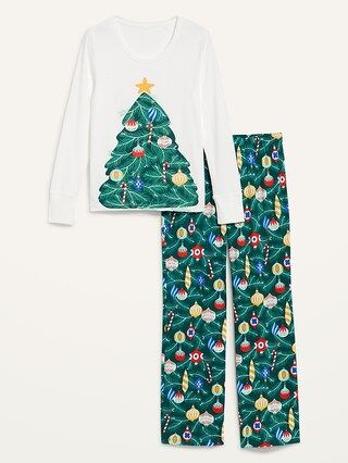 Holiday Graphic Pajama Set for Women | Old Navy (US)