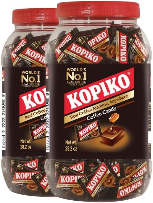 Kopiko Coffee Candy – Bold-Tasty Hard Candy from Indonesia with Real Coffee Extract – A Satis... | Amazon (US)