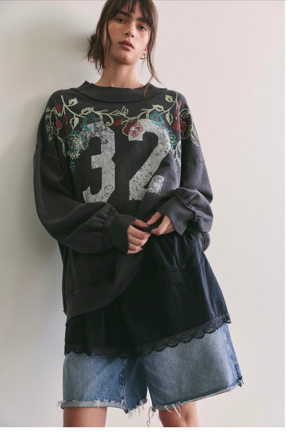 If you don’t like heavy sweatshirts, this is for you! Lightweight and ON SALE! Wearing a size medium. Oversized! #freepeople

#LTKOver40 #LTKMidsize #LTKSaleAlert