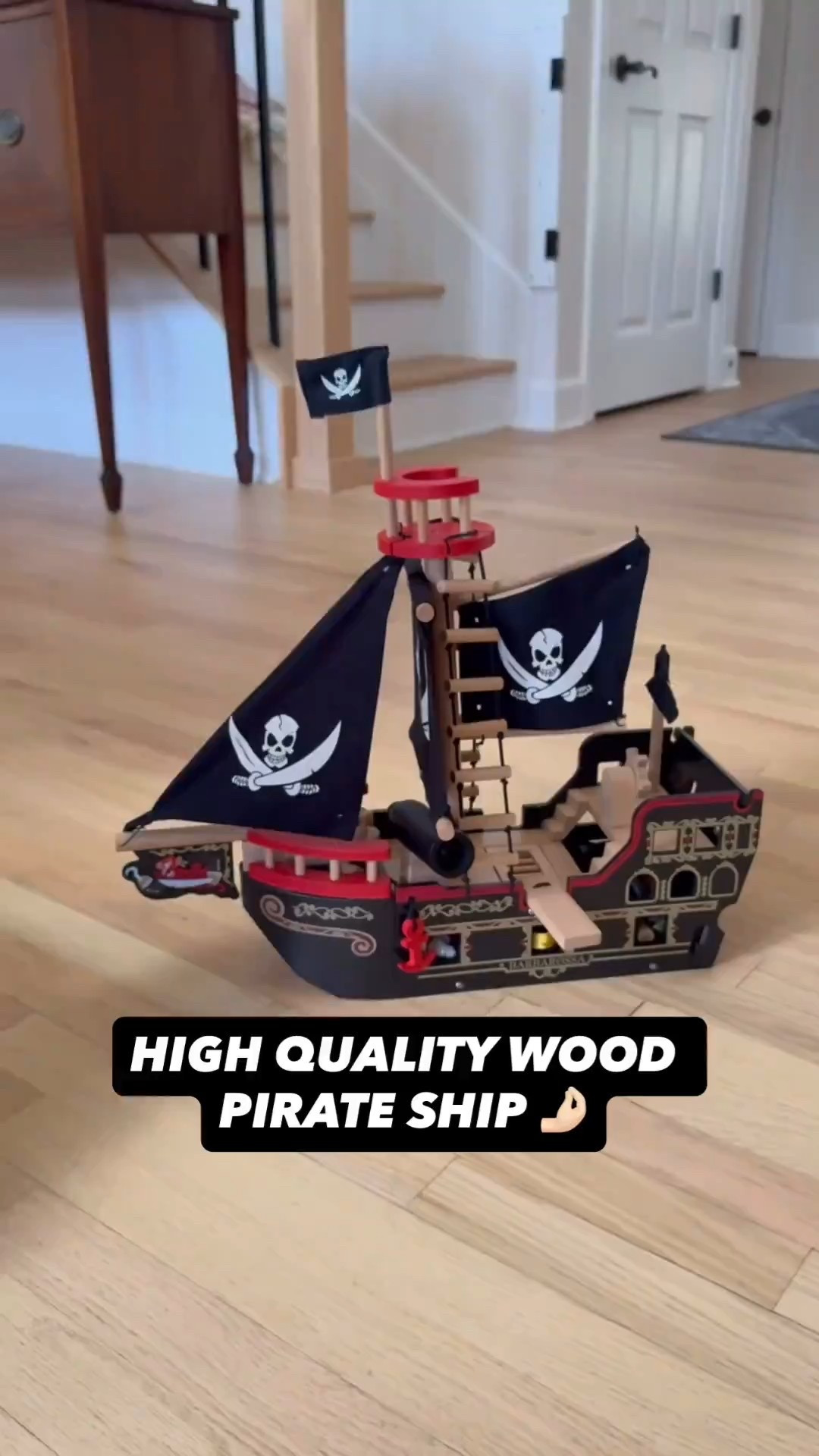 Pirate ship toy indoor toy birthday gift ideas for kids boys toys wood toys 

#LTKmomlife #LTKKids #LTKFindsUnder100