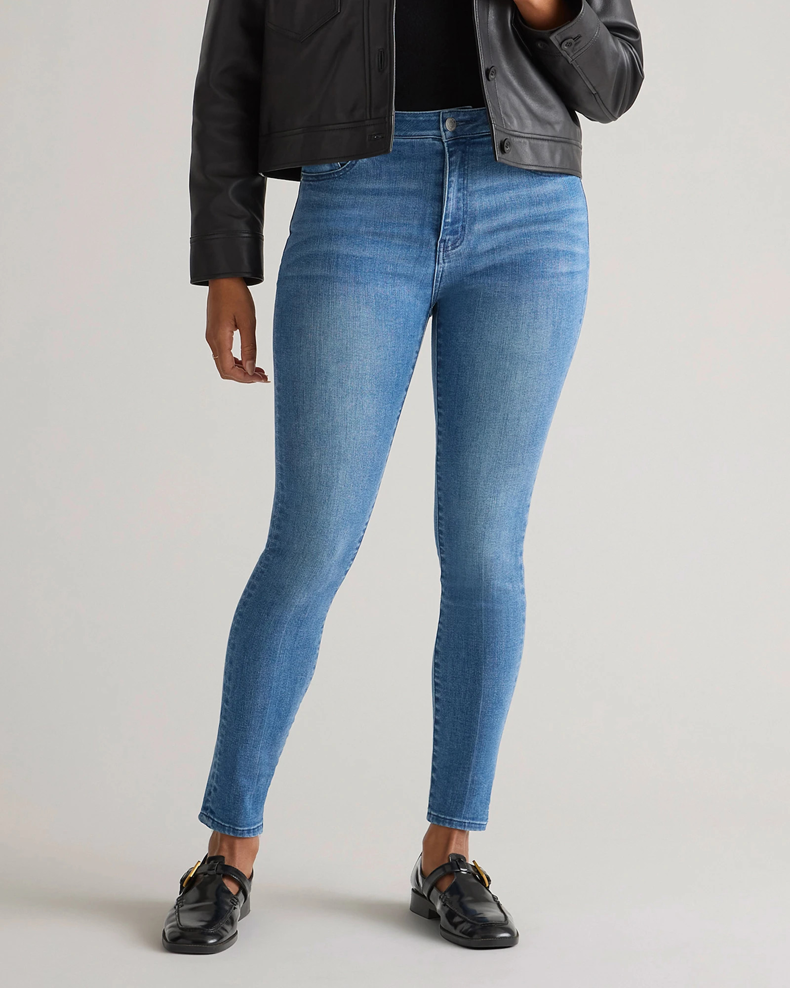 Stretch High Rise Skinny Jeans - 26" inseam | Quince