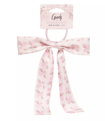 Goody x LoveShackFancy Ruffle Bow Hair Clip - Rosa Beaux BRAND NEW | eBay US