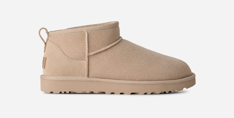 UGG® Women's Classic Ultra Mini Sheepskin Classic Boots in Moonlight, Size 11 | UGG (US)