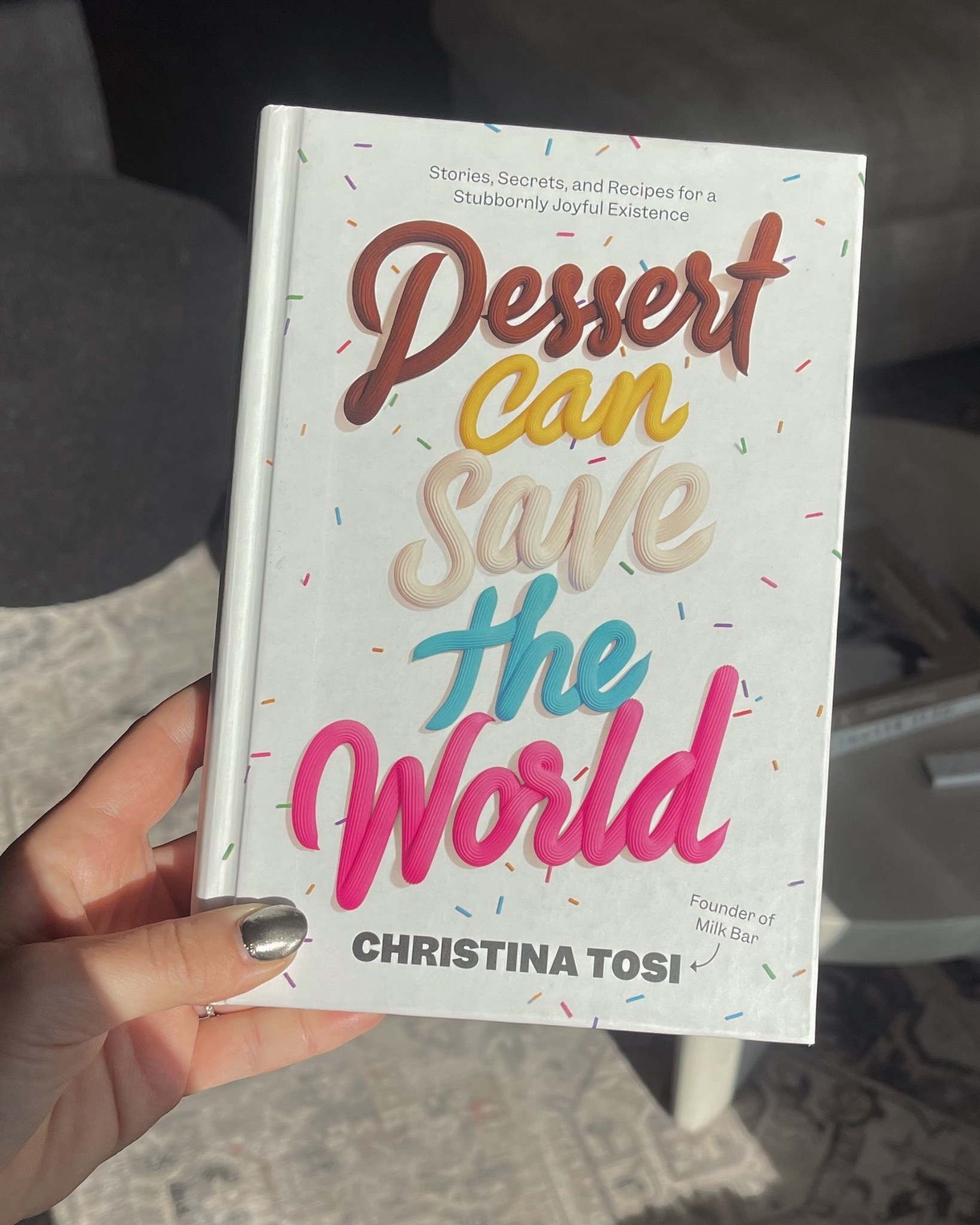 Christina Tosi’s Dessert Can Save the World. From the founder of Milk Bar. Recipes you’ll actually make.



#DessertCookbook #BakingBook #ChristinaTosi #MilkBar #ModernBaking #DessertRecipes #HomeBaker #CookbookCollection #KitchenInspiration #ContemporaryBaking

#LTKstorytime #LTKdayinmylife #LTKHome