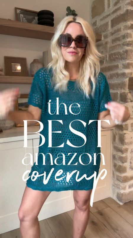 The best amazon crochet coverup! I swear I could’ve gone all summer with just this cover up in every color! It’s cute and comes in so many colors. Covers it all and easy to pack without wrinkles! I will be bringing a few for spring break! I will show a closer look in stories. It’s also nice because it comes in short sleeve, long sleeve and sleeveless! And it’s affordable!!! Under $30! I’m wearing a medium. If unsure I would size up!
.
#amazon #springbreak #fashionfinds #amazonfashion #style #ootd #swimwear #pinterestfinds #petitefriendly 

#LTKfindsunder100 #LTKfindsunder50 #LTKstyletip