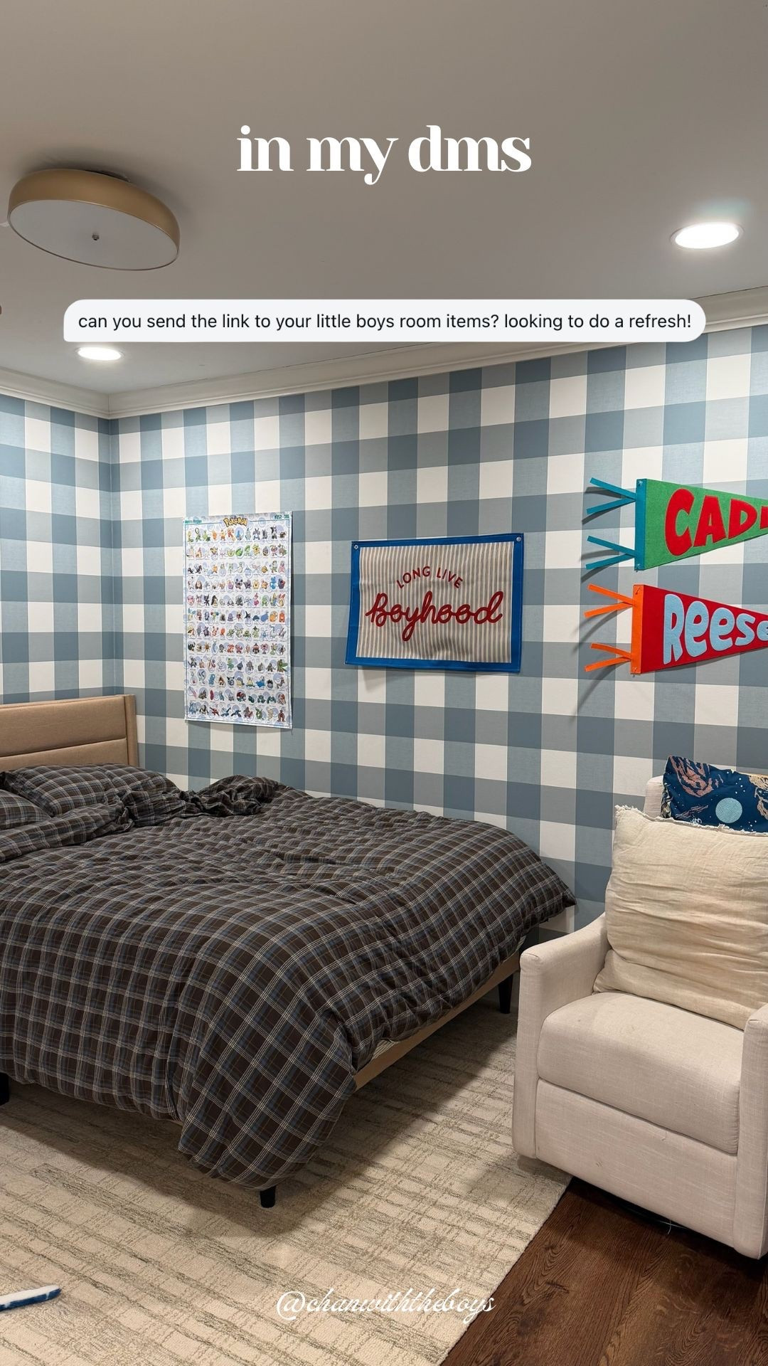 little boys room! 🩵 

 