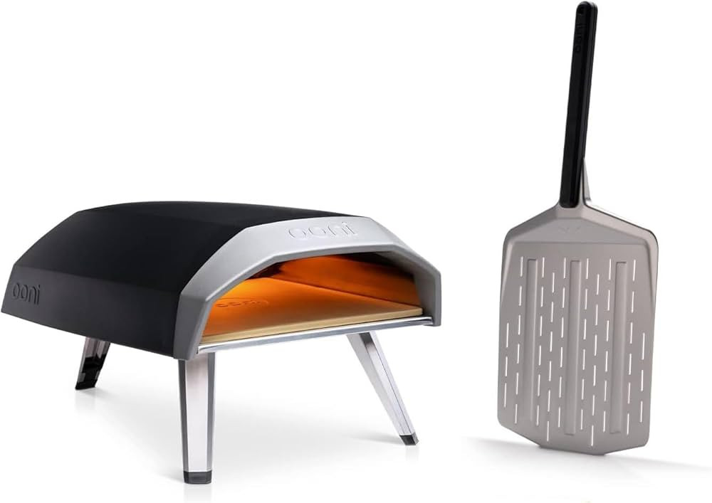 Fall Offer - Save On Ooni 12" Perforated Pizza Peel with Ooni Koda 12 Portable Gas Pizza Oven - O... | Amazon (US)
