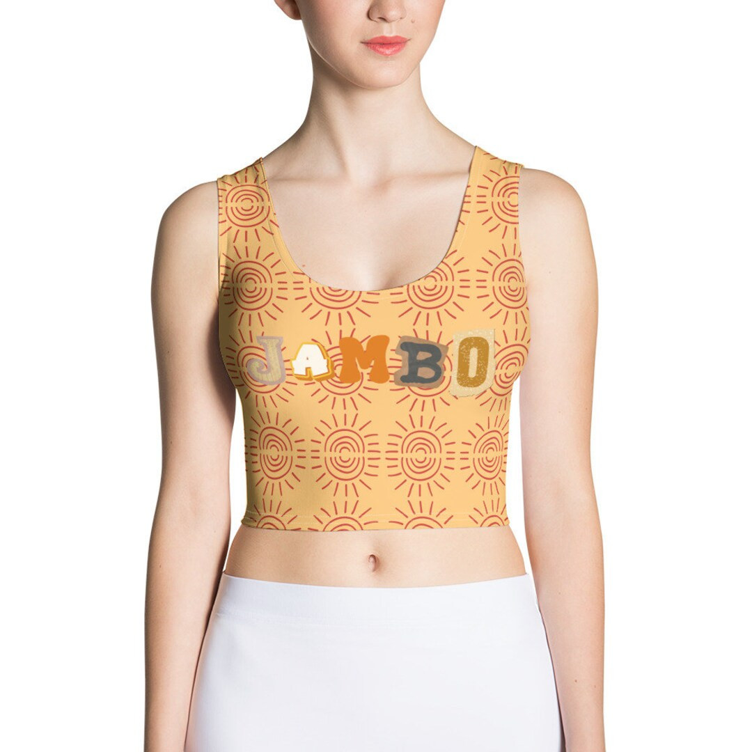 Jambo Safari Crop Top, Influencer Outfit, Running Costume, Marathon Costume, Family Matching | Etsy (US)