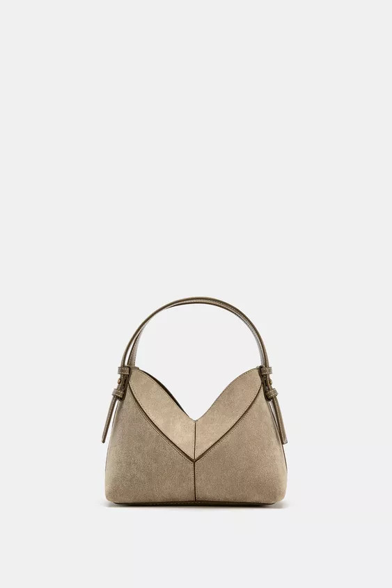 TOPSTITCH MINI SHOPPER | Zara US