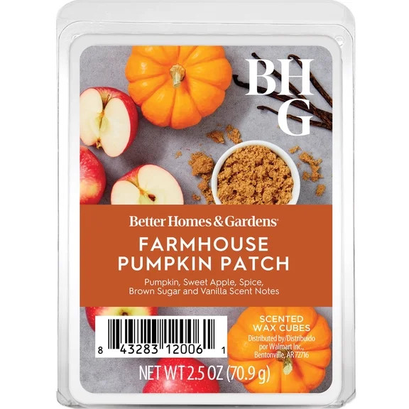 Best seller Mahogany and Sandalwood Premium Scented Wax Melts, Better Homes & Gardens, 2.5 oz (1-... | Walmart (US)