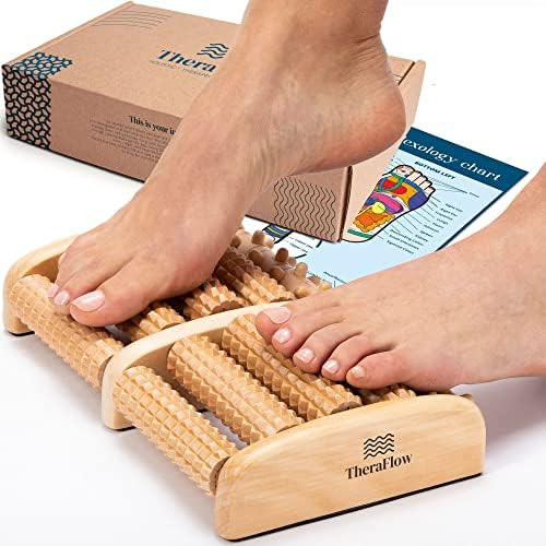 TheraFlow Large Foot Roller for Diabetic Neuropathy and Boosts Circulation - Foot Massager for Pl... | Amazon (US)