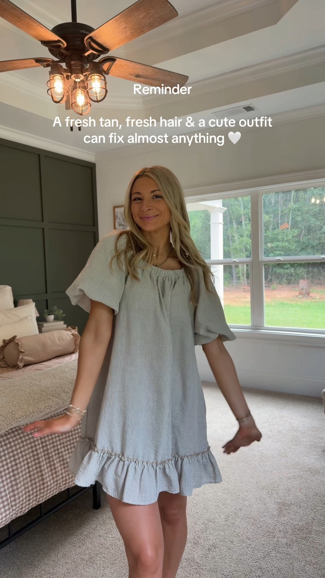 Sometimes it’s the little things 🤩🤍 

Use code CASEYC20 to save 20% on this @threebirdnest dress!!

#imjustagirl #faketan #relatable #girlthings #fyp

#LTKU #LTKSeasonal #LTKootd