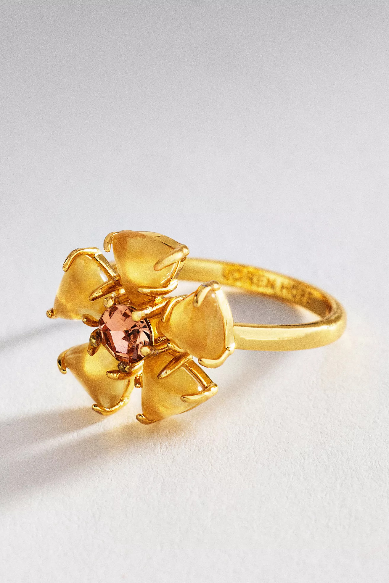 Loren Hope Emeline Flower Ring | Anthropologie (US)