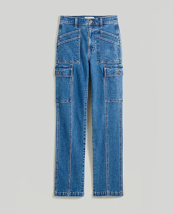 The '90s Straight Utility Jean in Densmore Wash | Madewell