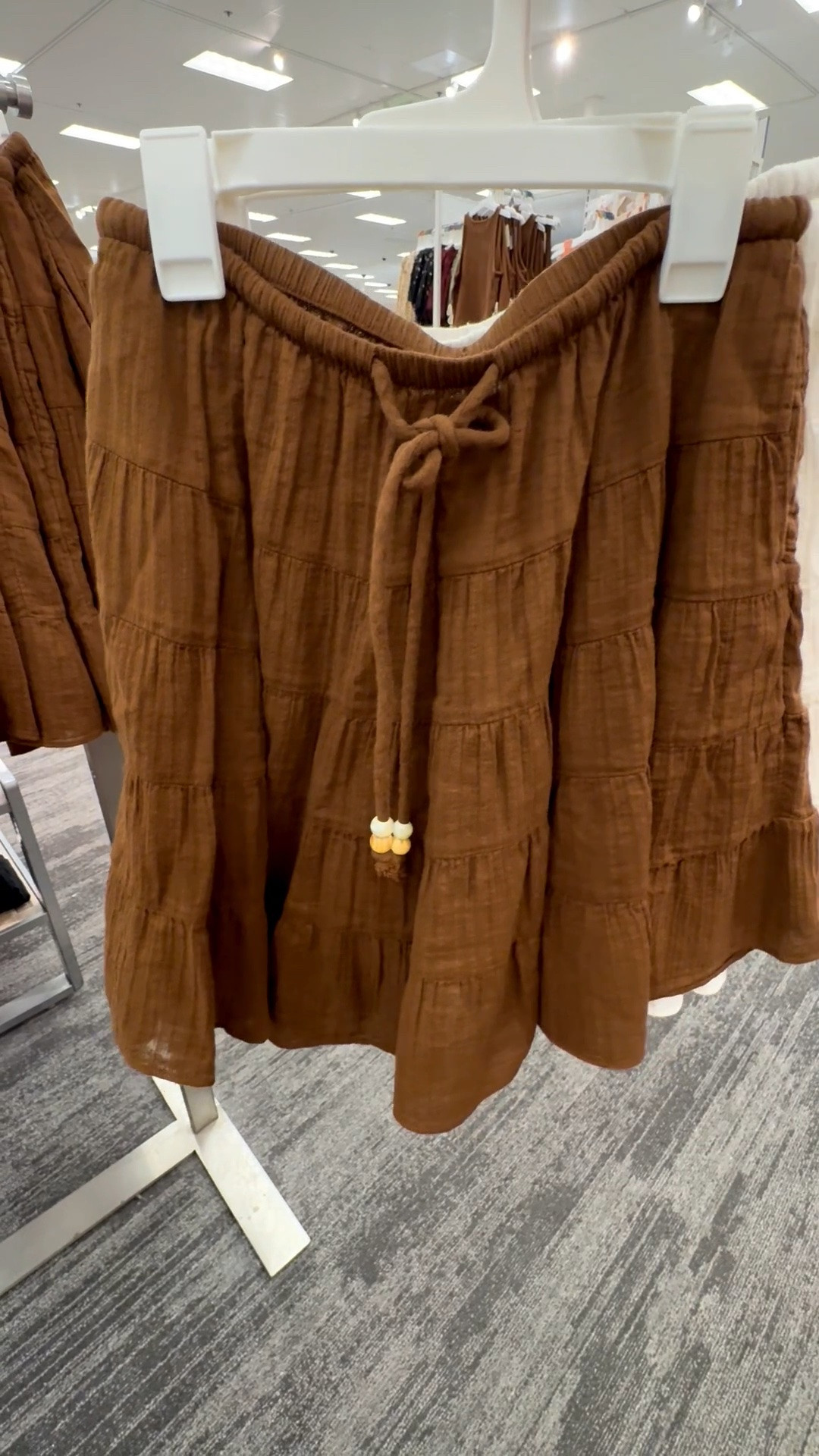 Target Tiered Mini Skirt | Fall Skirt | Brown Skirt

#LTKootd #LTKSeasonal