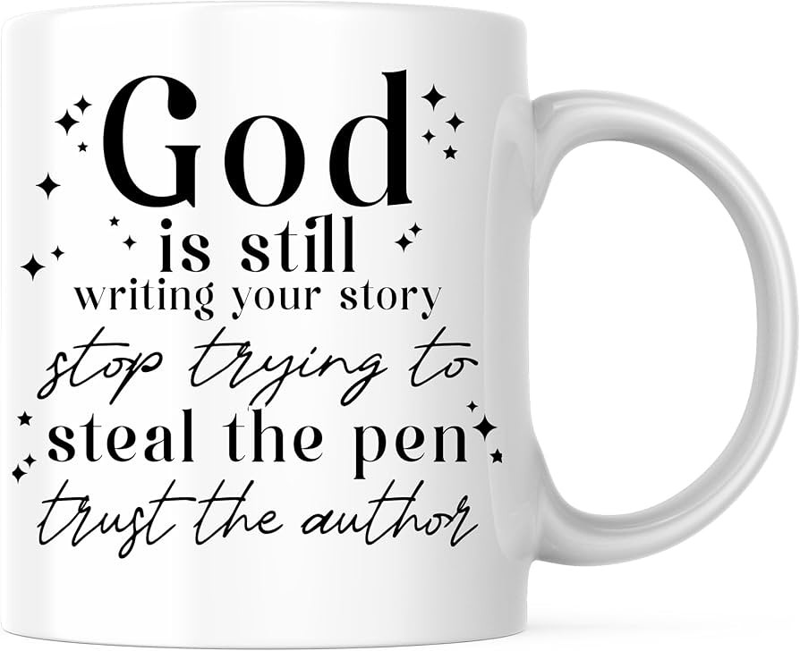 Bliss Monkey Co. God Is Still Writing Your Story - 11 Ounce Coffee Mug - White Interior and Handl... | Amazon (US)