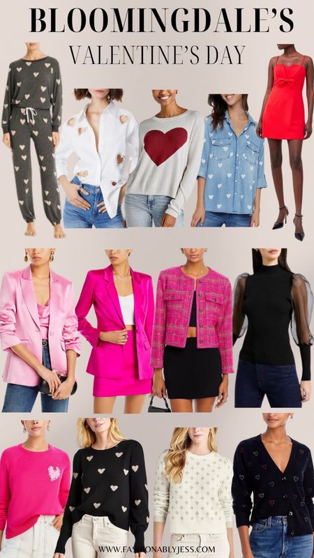 Loving all of these cute new Valentine’s Day outfits from Bloomingdales! 

#LTKstyletip #LTKover40 #LTKSeasonal