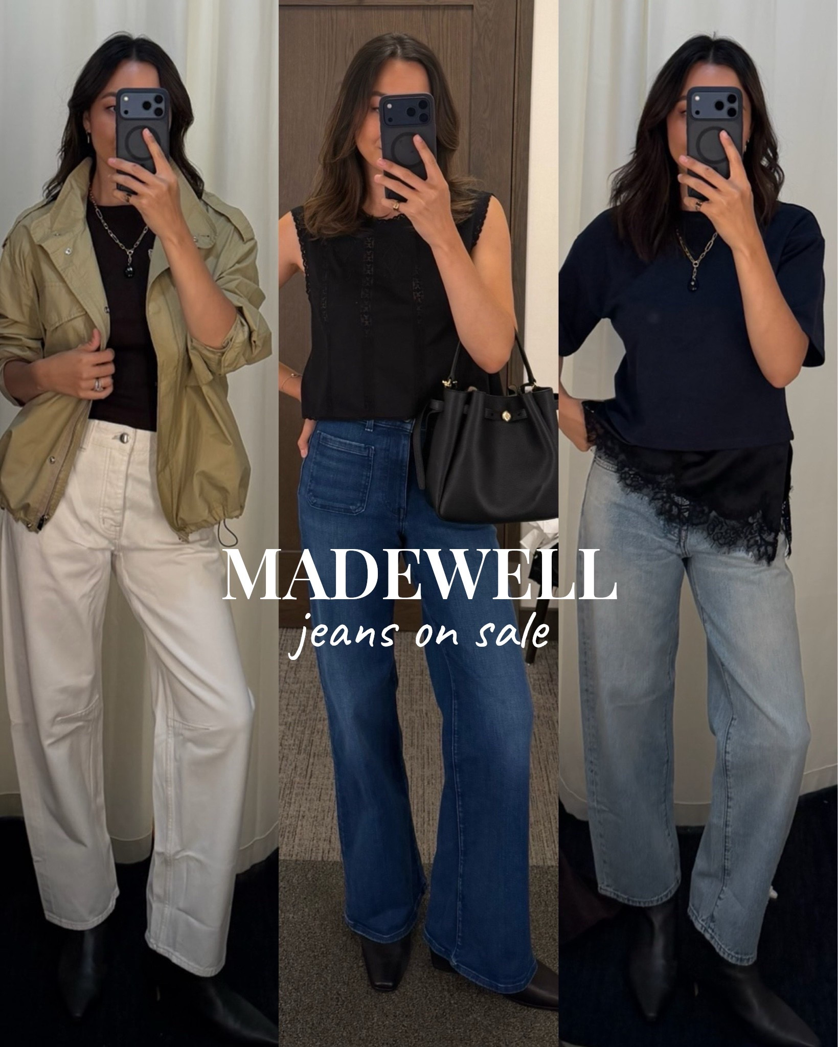 25% off everything for Madewell’s insider sale — it’s free to sign up! 

Patch pocket jeans — wearing size 25 reg 
Darted barrel jeans (white) — sized down to size 24 reg 
Barrel jeans — size 25 reg 

Linked to other pieces on sale at Madewell 

Fall style / fall outfit

#LTKSaleAlert #LTKSeasonal