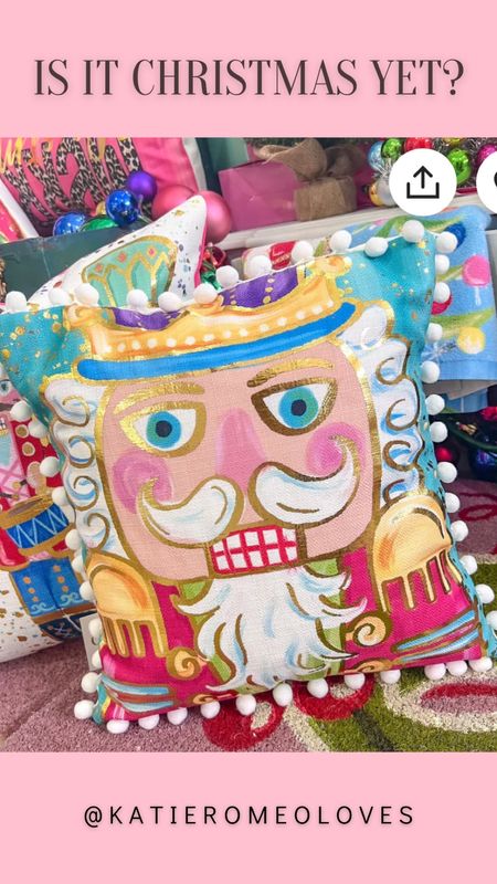 Stumbled upon these fabulous nutcracker pillows today. So cute h fun of the holidays!

#LTKhome #LTKSeasonal #LTKFind