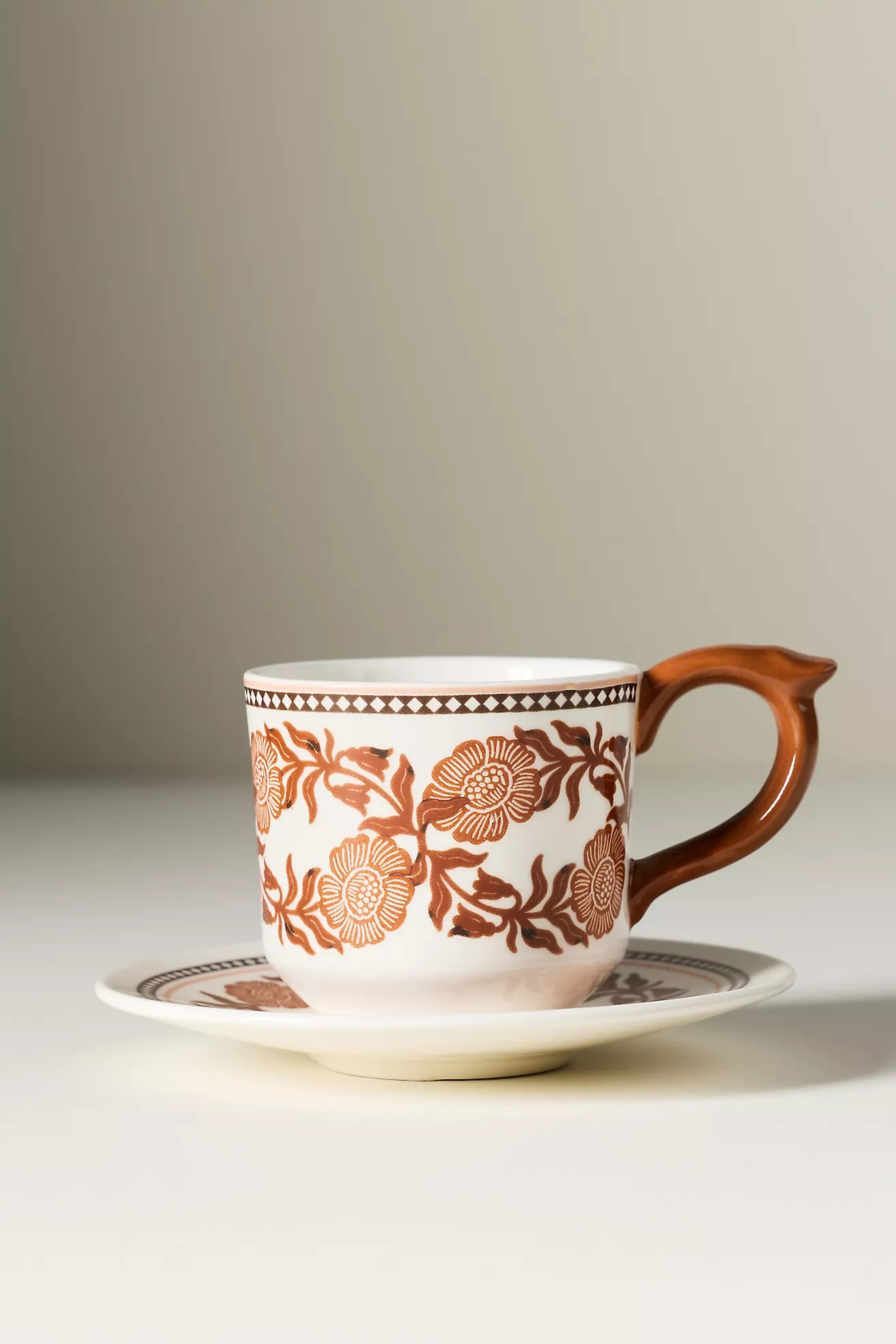 Reverie Stoneware Espresso Cup & Saucer | Anthropologie (US)