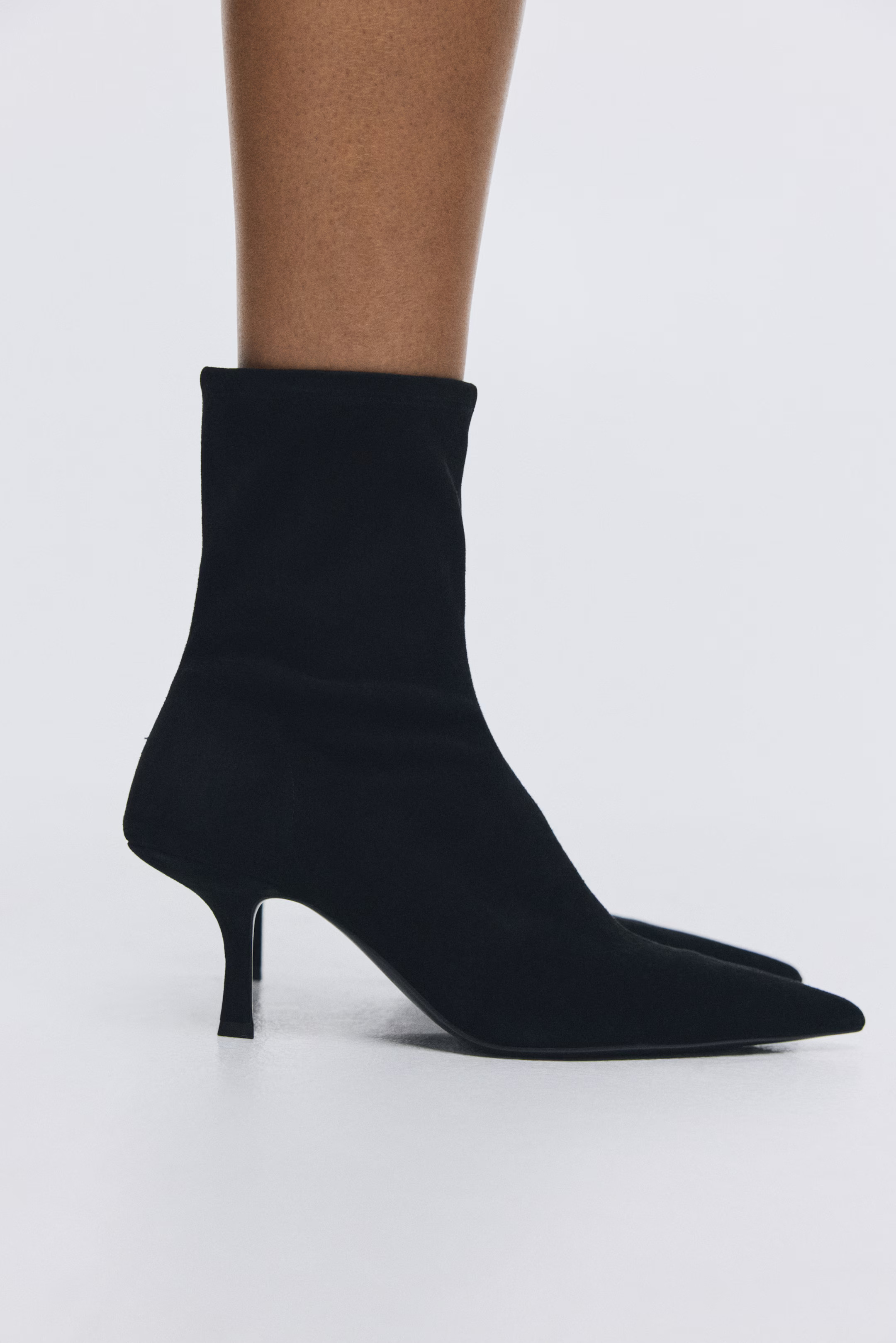 Leather Sock Boots | H&M (US + CA)