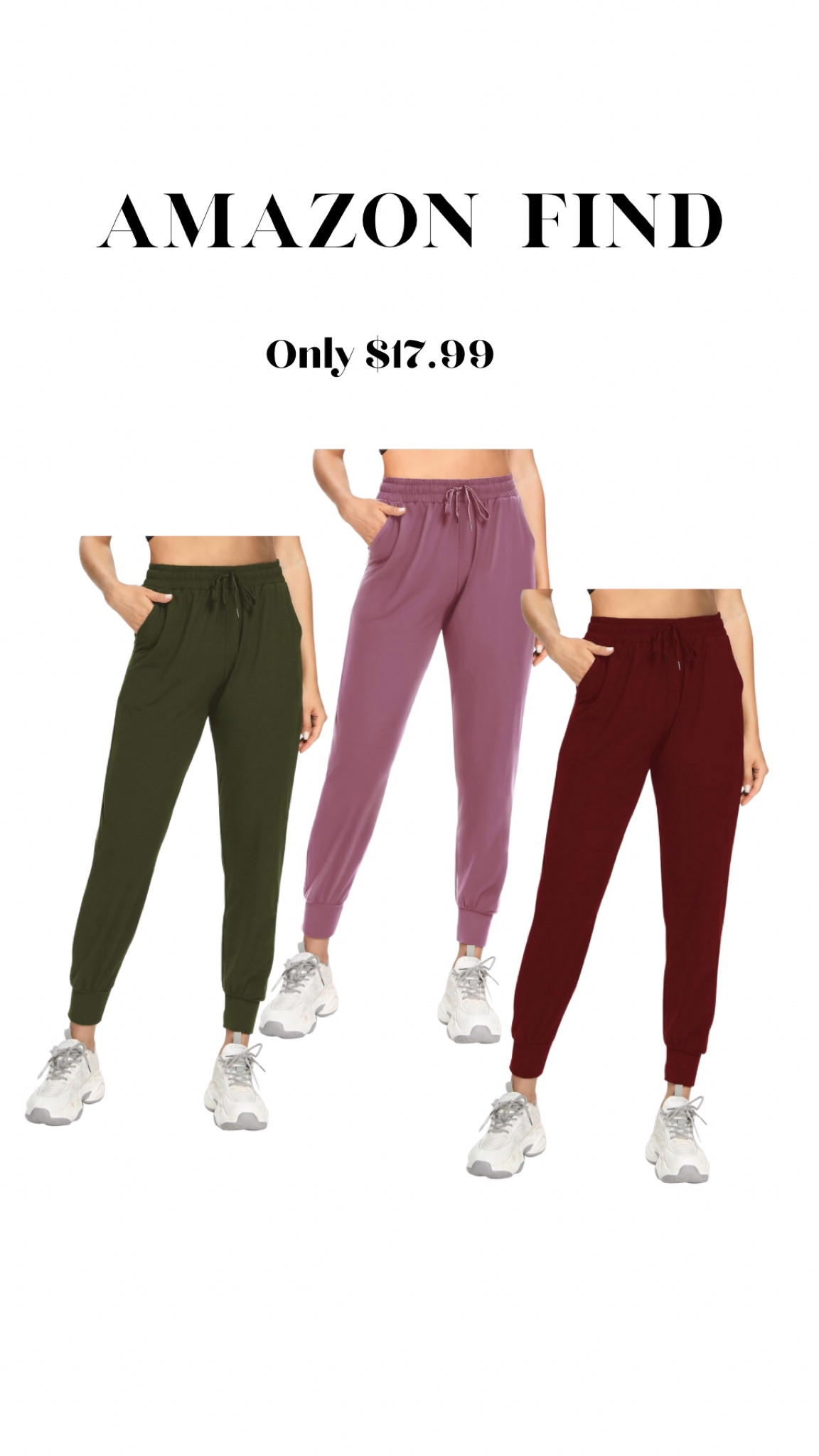 The softest jogger. Very comfortable 

#LTKstyletip #LTKfindsunder50 #LTKGiftGuide