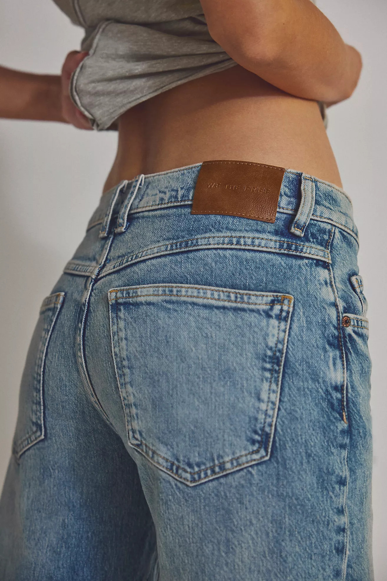 We The Free Risk Taker Mid-Rise Jeans | Free People (Global - UK&FR Excluded)