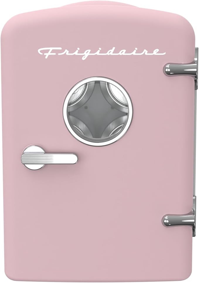 Frigidaire EFMIS171 Retro Mini Portable Personal Fridge - Ideal for Home, Office or Dorm - Includ... | Amazon (US)