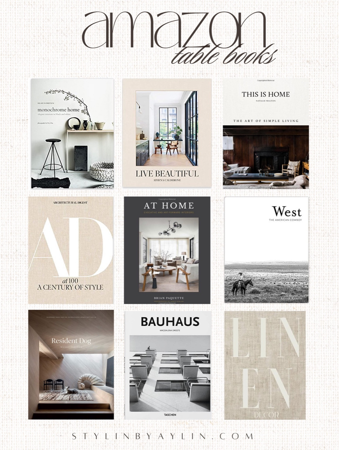 Amazon table books, amazon home decor, coffee table styling #StylinbyAylin 

#LTKunder100 #LTKstyletip #LTKhome
