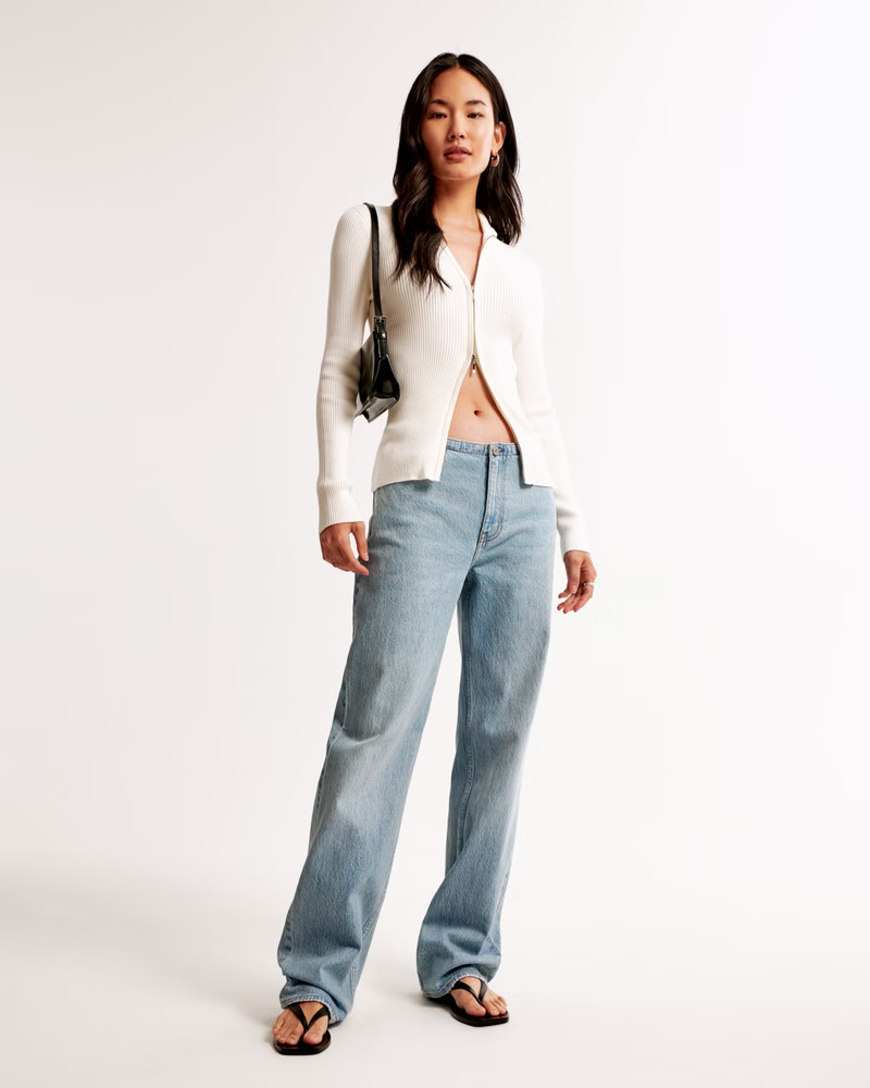 Low Rise Baggy Jean | Abercrombie & Fitch (US)