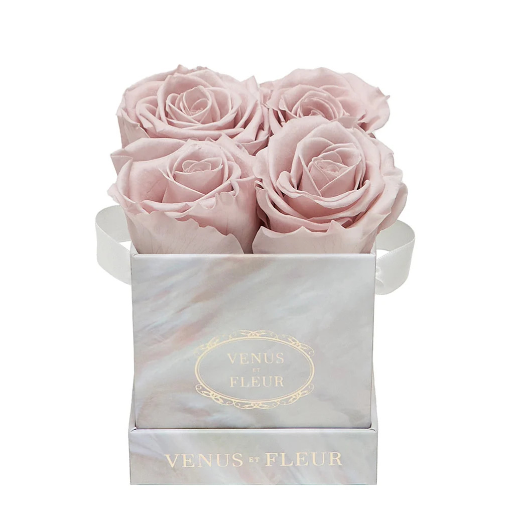 Mother of Pearl Pring Le Petit Square Eternity® Rose Arrangement - Venus et Fleur® | Venus ET Fleur