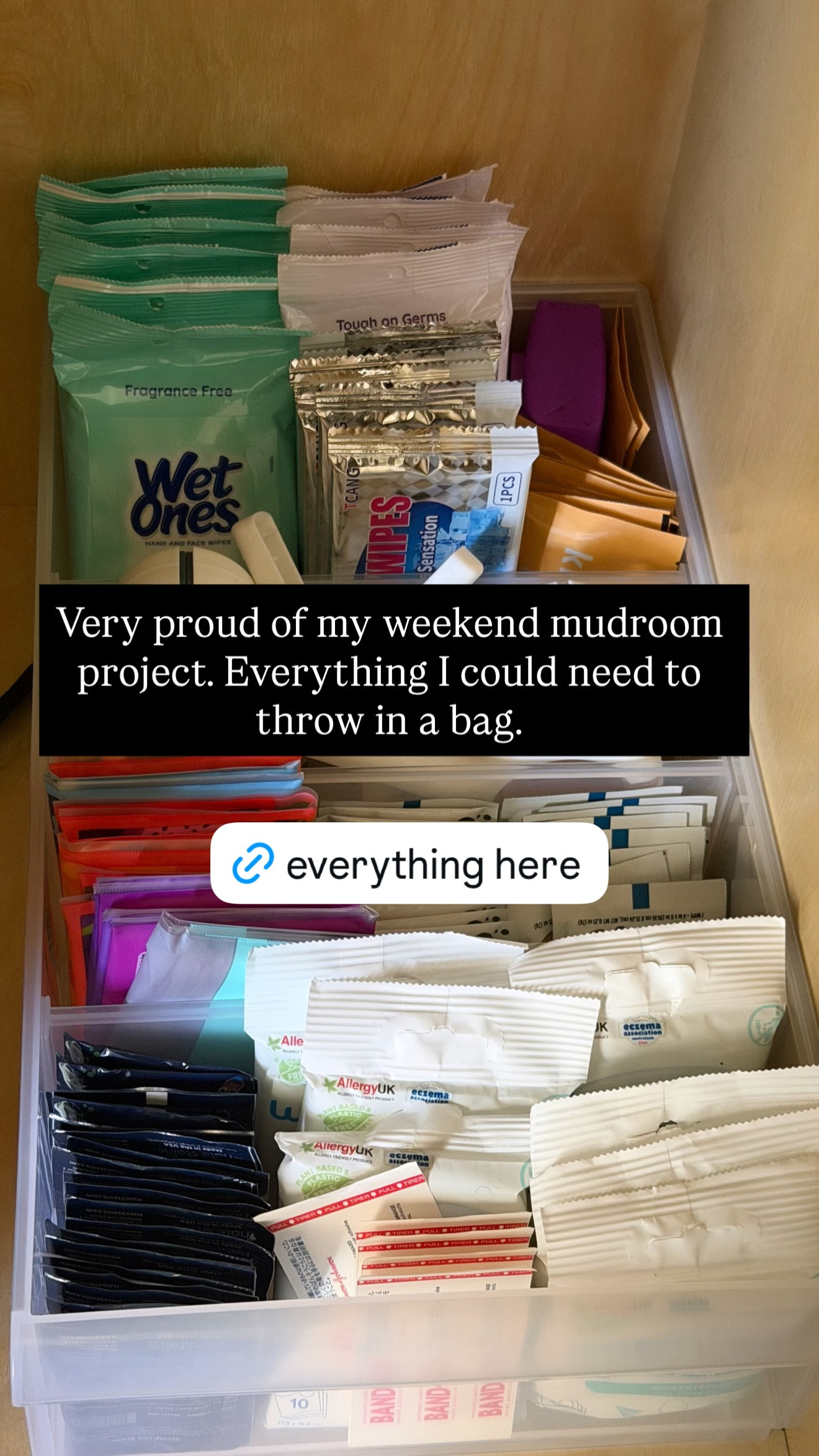 Very proud of my weekend mudroom project! 

 