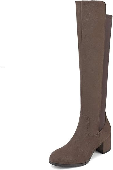 DREAM PAIRS Women's Knee High Stretchy Fashion Boots | Amazon (US)