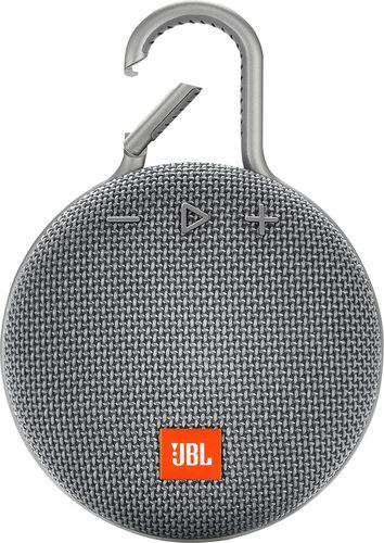 JBL - Clip 3 Portable Bluetooth Speaker - Gray | Best Buy U.S.
