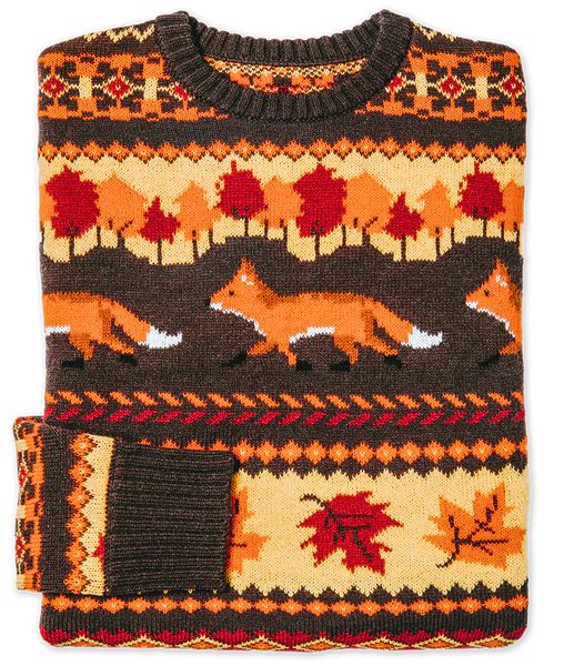 The Fox and Foliage Sweater | Kiel James Patrick