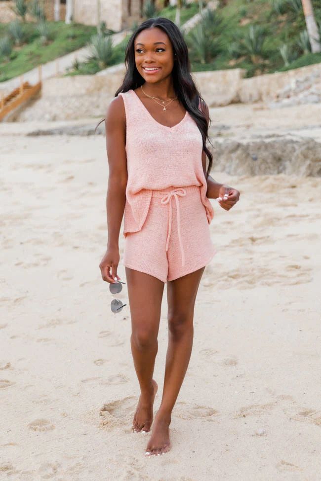 Wonder Often Blush Shorts | The Pink Lily Boutique