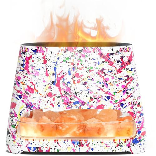 SALKING 2-in-1 Himalayan Salt Lamp for Home & Essential Oil Diffuser, 150ml | Amazon (US)