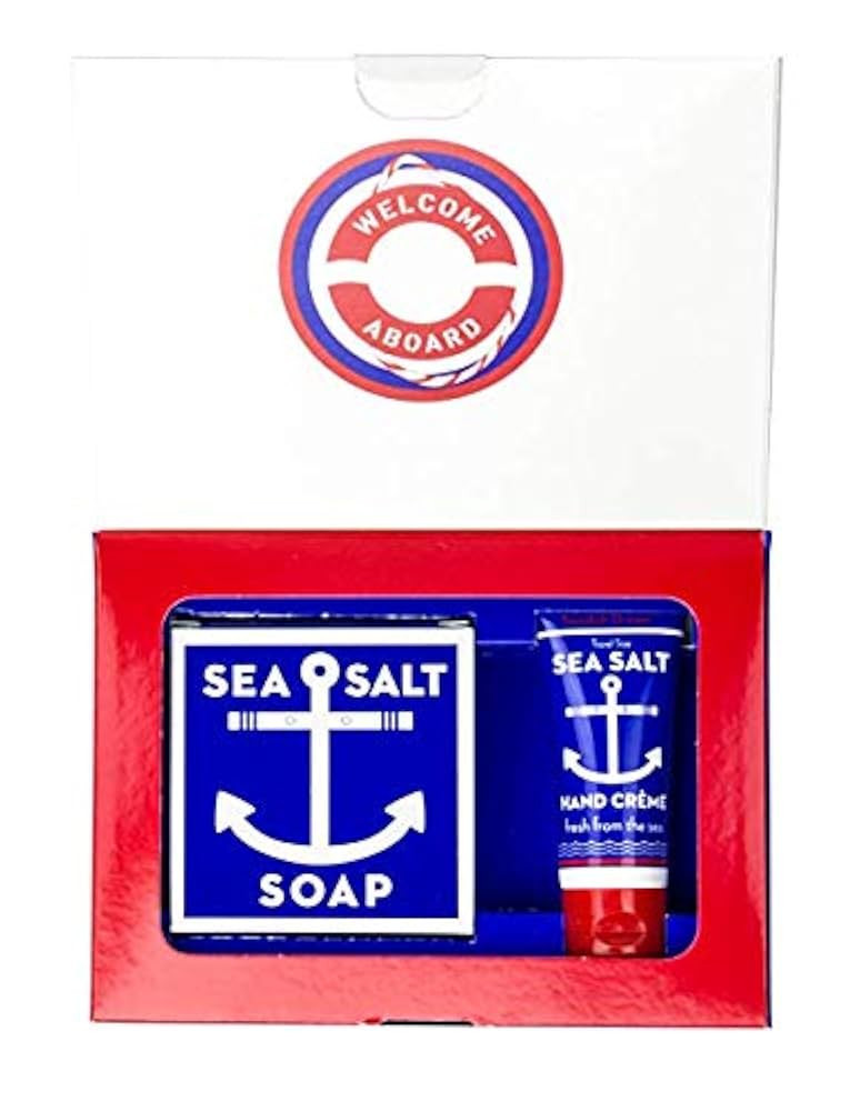 Swedish Dream Sea Salt Soap & Hand Creme Gift Box 2 pcs | Amazon (US)