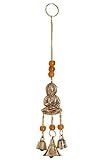 StealStreet SS-IA-BS328 5.5 Inch Brass Buddha Chime with Beads and Bells | Amazon (US)