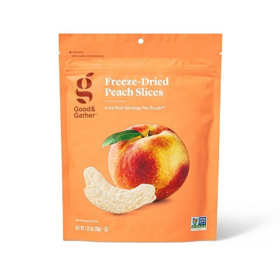 Freeze Dried Peach Slices - 1.25oz - Good & Gather™ | Target