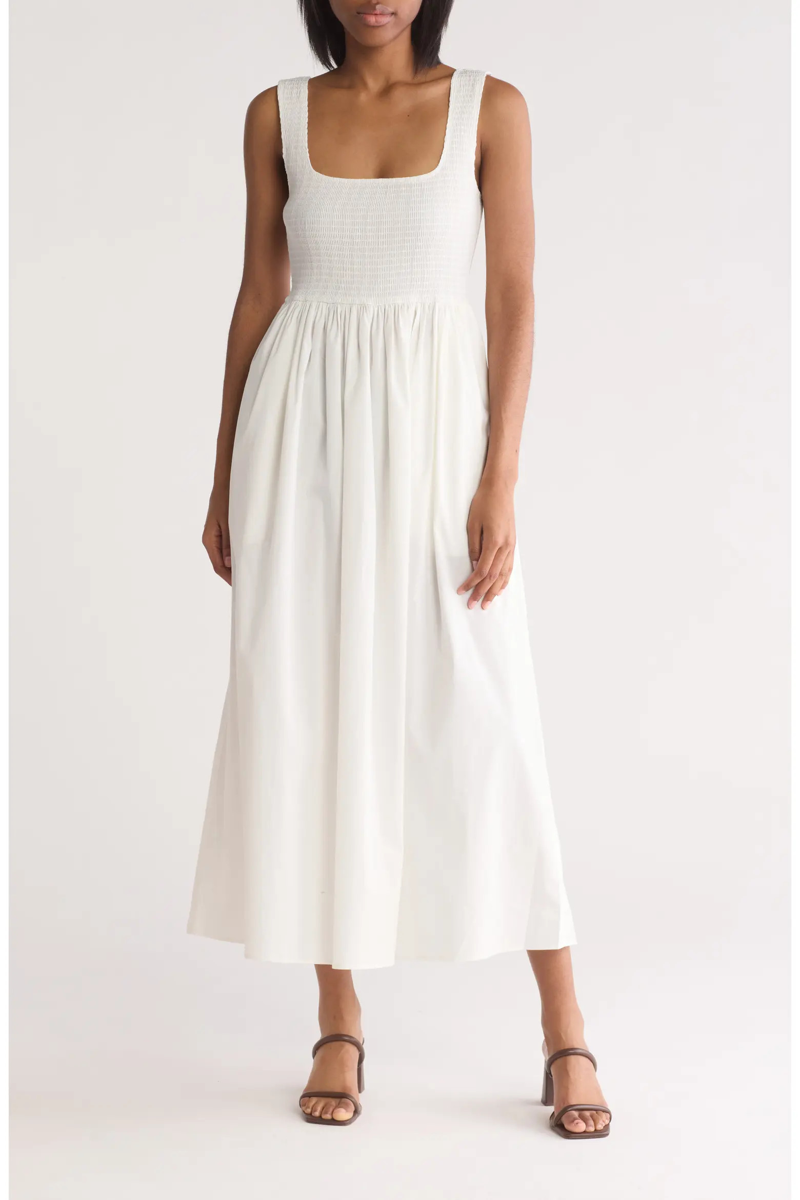 Smocked Fit & Flare Sundress (Women) | Nordstromrack | Nordstrom Rack