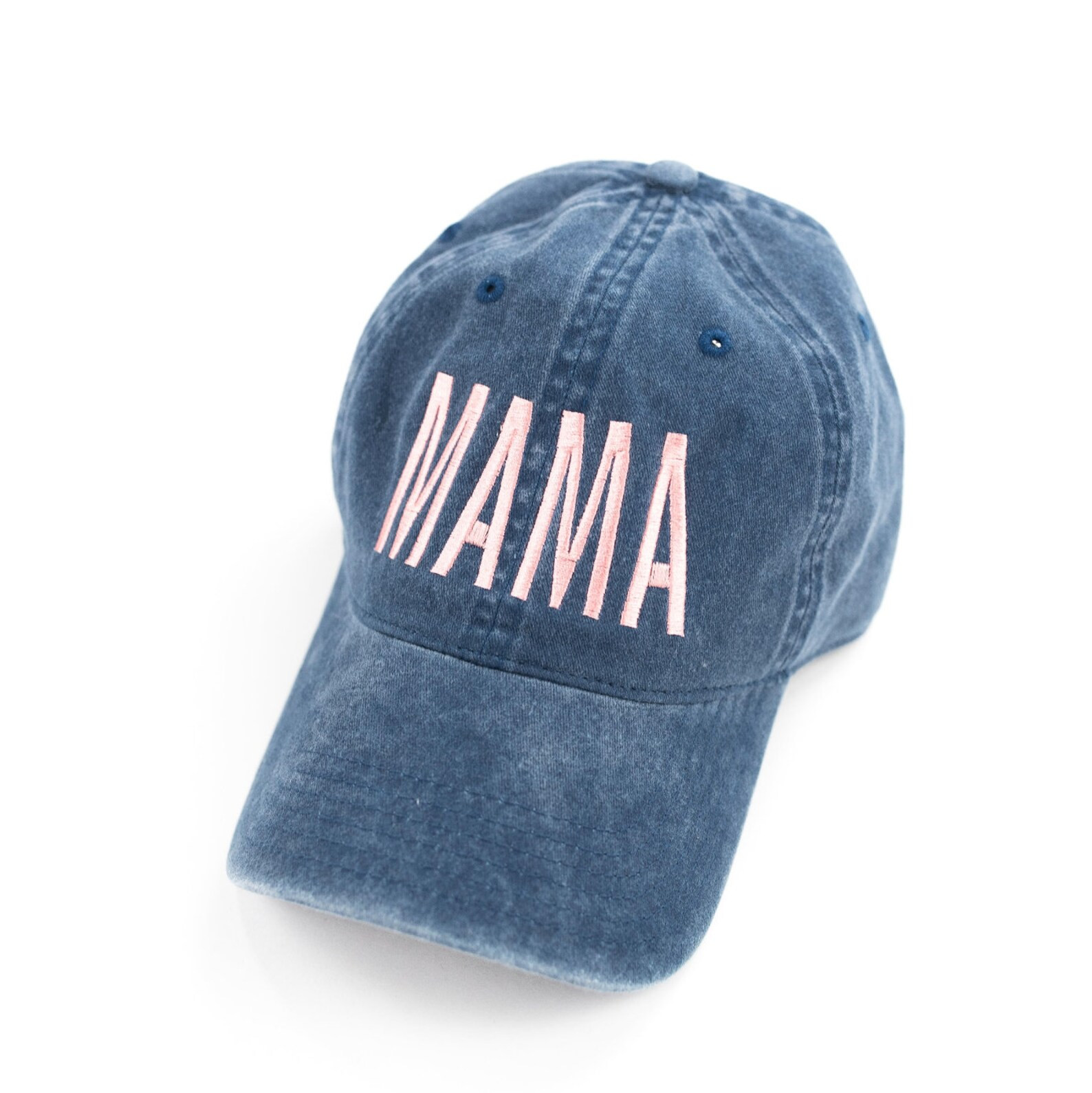 MAMA (Block Letters) - Navy w/ Blush Baseball Cap | Hats for Moms | Women's Baseball Cap | Mother... | Etsy (US)