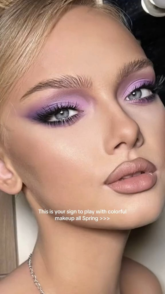 This is your dog to play with colorful makeup this spring. Add a pop of color like a soft lavender to brighten your everyday spring beauty routine. Linking all the products I used below - be sure to shop during the Sephora spring savings event … 

For more links to spring outfits 2026, easter dress women, easter outfits women, date night outfits, vacation outfits beach, spring dresses, easter basket ideas, work outfits, country concert outfits, follow me on LTK! ✨

#LTKSeasonal #LTKBeauty #LTKgrwm