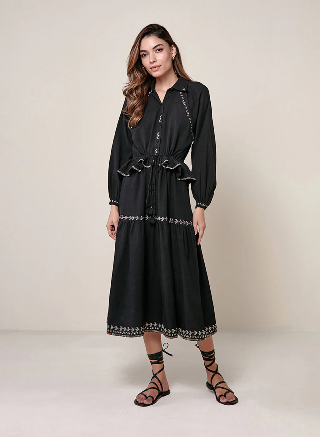 Faye Midi Dress | Omika